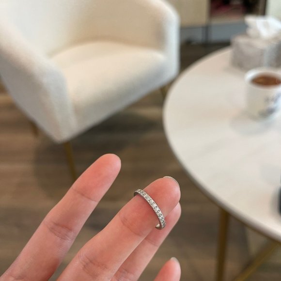 Tiffany Soleste® Half Eternity Ring - Picture 3 of 8